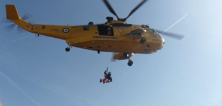 Helicopter Torridon Mountain Rescue
